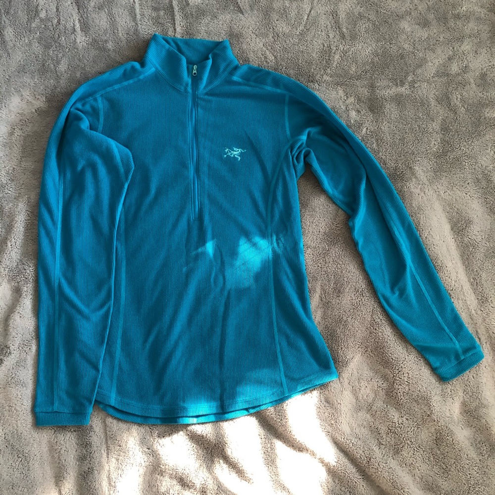 Arc’Teryx Delta Half Zip Blue Fleece Pullover
